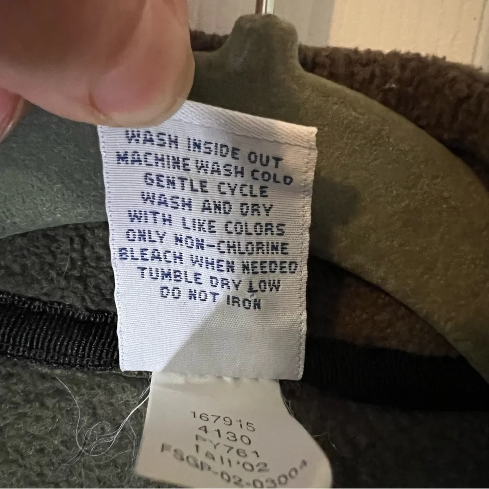 Old Navy Green and Black Vest with Shawl Collar